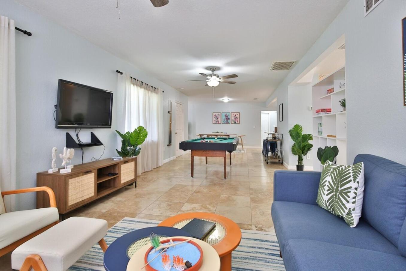 Coastal Villa W Amazing Courtyard - Splash Pad! Sarasota Bagian luar foto
